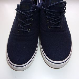 NWOT Fila Blue Suede Mens Shoes